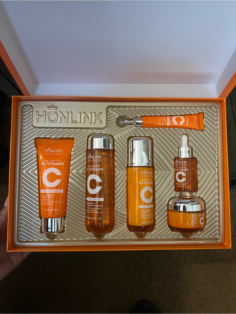 Holink Women’s Vitamin C Skincare Set